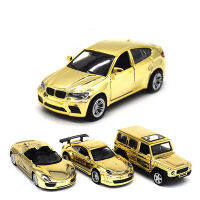 1:36 Benz BIG G Porsche BMW Ferrari จำลองสูง Diecast โลหะผสมรุ่นรถดึงกลับคอลเลกชันของเล่นเด็กของขวัญ