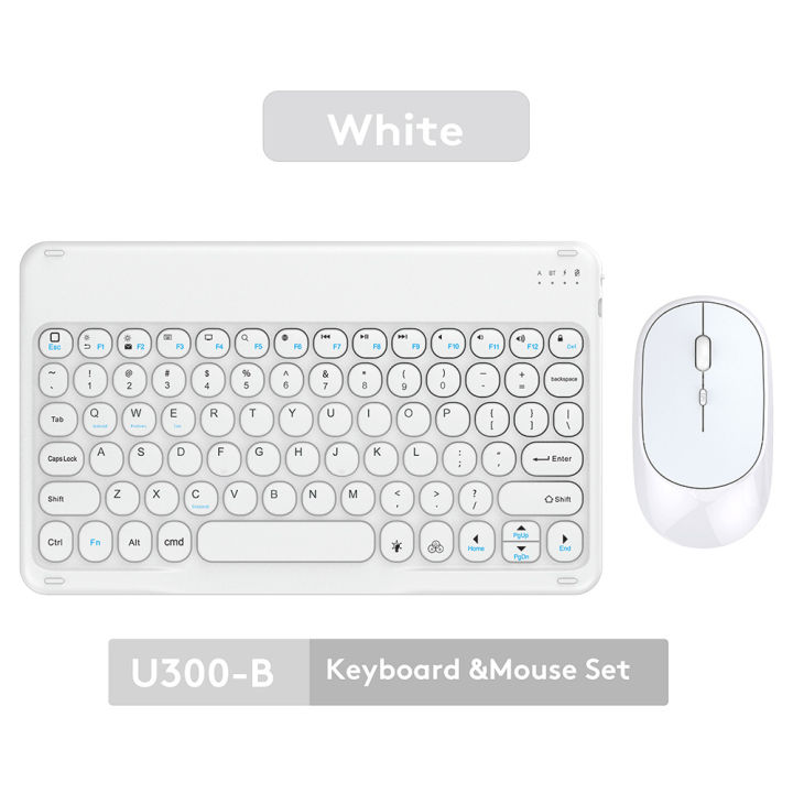hot-10นิ้ว-bluetooth-keyboard-สำหรับ-mini-bluetooth-wireless-keyboard-และ-mouse-สำหรับ-samsung