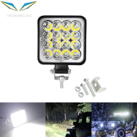 ไฟตัดหมอก Led 48W สำหรับมอเตอร์ไซค์,แถบไฟทำงาน Led ขนาดเล็กสำหรับรถออฟโรด U รถแทรกเตอร์12V จำนวน1ชิ้น