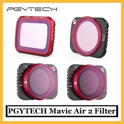 PGYTECH Mavic Air 2 Filter Set UV CPL VND 2 to 5 Filter Camera Lens Filter for DJI Mavic Air 2 Accessories in stock original Filters