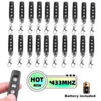 20/10/5PCS 433MHz RF Wireless Copy Remote Control 4 keys Universal Garage Gate Door Opener Transmitter Duplicator For TOP-432NA