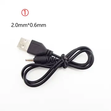 0.5M 2M 5V USB type A Male to DC 3.5 1.35 4.0 1.7 5.5 2.1 5.5 2.5mm male  plug extension power cord supply Jack cable connector