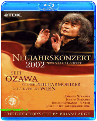 2002 Vienna New Year Concert Seiji Ozawa (Blu ray BD50)