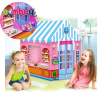 Top sale new product indoor play game colorful candy set kids house tent