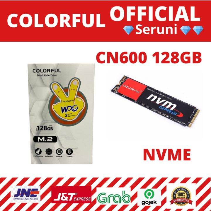 SSD Colorful CN600 M.2 128GB / 256GB / 512GB NVMe PCIe | Lazada Indonesia