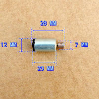 【✱2023 HOT✱】 ckl9cd เครื่องสั่นมอเตอร์สั่นทรงกระบอก Dc 1.5V ~ 3V 12มม. * 20มม. พร้อมล้อทองแดงอุปกรณ์นวดของเล่นแบบทำมือ