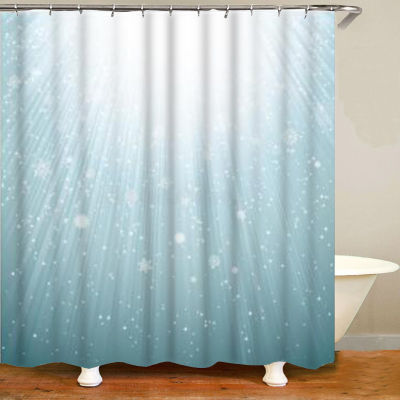 Stylish Black Silver Falling Glitter Confetti Dust Explosion Bathroom Curtains Shower Curtain Set Grey Sparkling Bath Rugs Decor