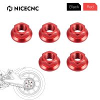 5pcs M10x1.25 Rear Sprocket Flange Nuts for Ducati Hypermotard Multistrada Monster 796 797 1100 1000 S2R S4R Scrambler 400 800