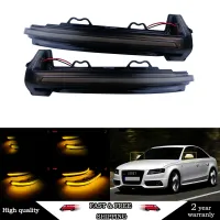 ✽ Dynamic Turn Signal LED Light Side Wing Rearview Mirror Indicator Sequential Blinker For Audi A4 S4 RS4 B9 2016-2019 A5 S5 RS5