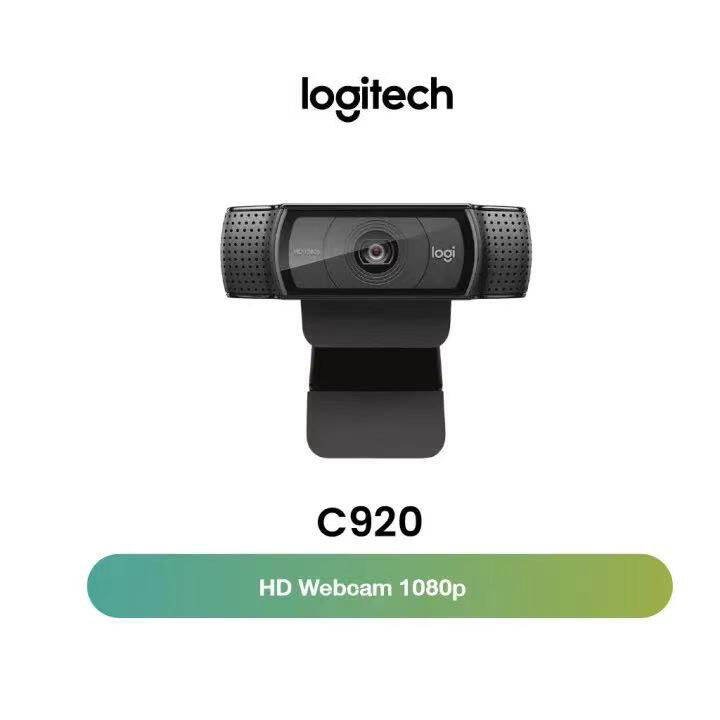 Logitech C920 Pro HD Webcam 1080p (เว็บแคม กล้องติดคอม FHD) Lazada.co.th