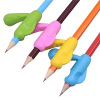 4 Pcs Silicon Pen holder Student Holding Ppen Pencil Correct Posture Holding Pen Child Learning Stationery Auxiliary Tools