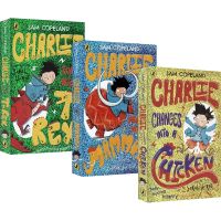 Sam Copeland Charlie Charlie turns into an animal series 3 volumes of childrens hilarious chapter novels emotion management teenagers pure English books friendship theme English original imported books