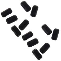 12 Pcs Clip on EMI RFI Noise Ferrite Core Filter for 5mm Cable