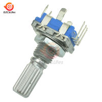 2Pcs EC11 20มม. พลัม Handle Rotary Potentiometer Encoder Switch ดิจิตอลเสียง Rotary Potentiometer การเข้ารหัสลูกบิด Coding Switches