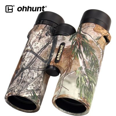 Ohhunt กล้องโทรทรรศน์กันน้ำกันหมอก10X4 2กล้องส่องทางไกลอำพราง,B2ล่าสัตว์เลนส์มุมกว้างที่สว่างเดินป่าตั้งแคมป์กล้องสองตา