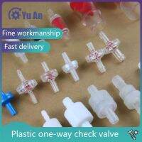 ◘ Plastic One-Way Non-Return Water One-way Valve Water Stop Valve Inline Fluids Check Valves for Fuel Gas Liquid