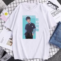 Kageyama Tobio Haikyuu!! Print Short Sleeve Mens Tshirt Punk Famous Man Harajuku Tshirts Oversized Fashion Male Tee Shirts S-4XL-5XL-6XL