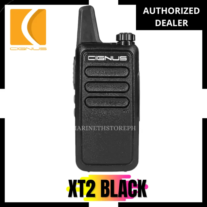Cignus XT2 XT2 2 Watts Two Way Radio UHF NTC Type Approved Lazada PH