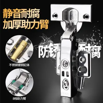 Invisible Hydraulic Soft-Closing Hinge Dressing Table Mirror Damping  Hardware Accessories - China Hinge, Invisible