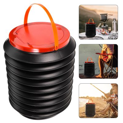hot！【DT】☑♕♈  Folding Trash Can Fishing Collapsible Outdoor Car Washing Holder
