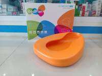 สีส้ม หม้อนอน BedPan Comfort100  ใช้ได้ทั้งชายและหญิง แข็งแรง คงทน ทนทานต่อกลิ่น ขอบมน-สั้น ผิวสัมผัสเรียบเนียน ผู้ป่วยติดเตียง