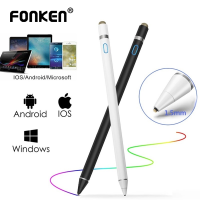 FONKEN ปากกาสไตลัส2 In 1,สำหรับแท็บเล็ต Ipad สำหรับโทรศัพท์แอนดรอยด์ IOS อุปกรณ์เสริมสไตลัสสำหรับ Ipad ดินสอ