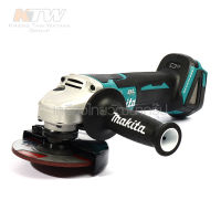 MAKITA เครื่องเจียไร้สาย 18 โวลต์ ขนาด 5 นิ้ว รุ่น DGA508Z ความเร็วรอบตัวเปล่า 8,500 รอบ/นาที ไม่รวมแบตเตอรี่และแท่นชาร์จ ( M011-DGA508Z )