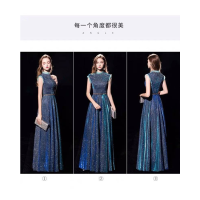 จัดเลี้ยงชุดราตรีหญิง Aura Queen Noble และสง่างามยาว High-End บางชุดกระโปรง Socialite Temperament 2023 New Evening Dress/Bridesmaid Dress/Party Dress