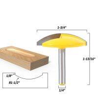 1ชิ้น1/4 "8ก้านชามขนาดเล็กเราเตอร์บิต-1.65" รัศมี-1-3/4 "กว้างสำหรับเครื่องมือตัดไม้