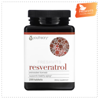 พร้อมส่ง  Youtheory, Resveratrol, 290 Tablets