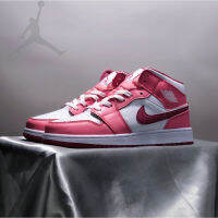 2023 original J 1 mid White pink A J 1 sports shoes basketball shoes for men women Product Code: DQ8423-616