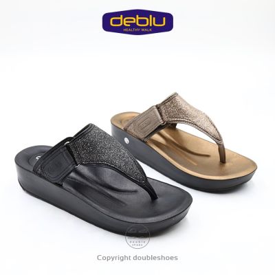 Deblu (รุ่น L9218) รองเท้าแตะแบบหนีบ รองเท้าเพื่อสุขภาพ พื้นนิ่ม ไซส์ 36-41
