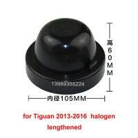 ไฟหน้ายางสำหรับ Vw Tiguan 09-16 Tiguan L 17-21ลำแสงต่ำสูงฝุ่นปกหลักฐานหมวกกันน้ำ83 100 105มม. 1ชิ้น