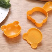 Cute Sushi Nori Rice Mold Dog Bear Rabbit Panda Rice Embossing Moulds Bento Sanwich Decoration Cutter Onigiri Maker Molds