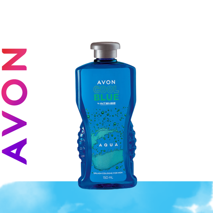 Cool Blue AQUA By Avon Intense Splash Cologne 150 ML (1Bottle) Lazada PH