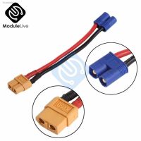 ✇ Banana EC2 Male Connector To XT60 Plug Wire Female Adapter Cable Line for RC Lipo Battery XT 60