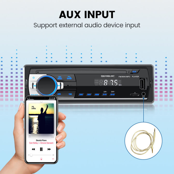 จัดส่ง24ชม-jsd-520-เครื่องรับวิทยุสเตอริโอในรถยนต์-bluetooth-aux-input-in-dash-head-unit-พร้อมรีโมทคอนโทรลรองรับ-tf-card-usb-flash-drive-cod