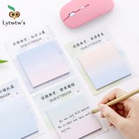 1 Pcs Cute Kawaii Sticky Notes Notepad Memo Pad Office School Supply Stationery Sticker notebook Bookmark Funny Colorful