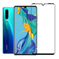 โค้งกระจกเต็มหน้าจอสำหรับหัวเว่ย P30 Pro ป้องกันหน้าจอ P30 Lite กระจกป้องกันสำหรับหัวเว่ย P20 Pro P20 Lite ฟิล์มนิรภัย