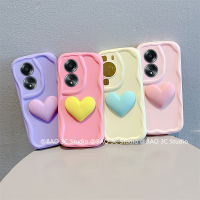 เคส Case OPPO A38 A58 A78 A98 A77 A77s A57 A17 A17k A76 A96 NFC 4G 5G ซิลิโคนนิ่มกันตกสำหรับ เคสโทรศัพท์ สินค้าใหม่ แฟชั่นเรียบง่ายน่ารักมาการูน3D หัวใจเคสนิ่ม2023