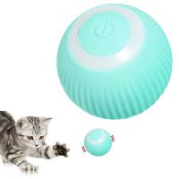 【WNING small pet】เครื่องประดับสัตว์เลี้ยงของเล่นแมวขยับได้,ของเล่นแมวอิเล็กทรอนิกส์บอลกลิ้งบอลกลิ้งอัจฉริยะโต้ตอบได้สำหรับฝึกแมว