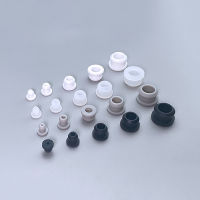 【2023】10pcs 4.5mm-14mm Silicone Rubber Snap-on Grommet Hole Plugs End Caps Bung Wire Cable Protect Bush Seal Gasket BlackWhiteGray