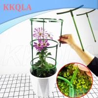 QKKQLA 2/5pcs Flowers Plastic Plant Support Pile Holder Stand round for tomato Greenhouse Arrangement Rod Orchard Garden Bonsai Tool