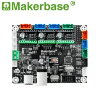 Makerbase Mks Dlc Grbl ออฟไลน์ Cnc บอร์ดคอนโทรล Tft35 Tft24หน้าจอสัมผัสแผงป้องกัน V3 R3อูโน่แผ่นขยาย