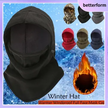 Winter Polar Coral Hat Fleece Balaclava Men Face Mask Neck Warmer