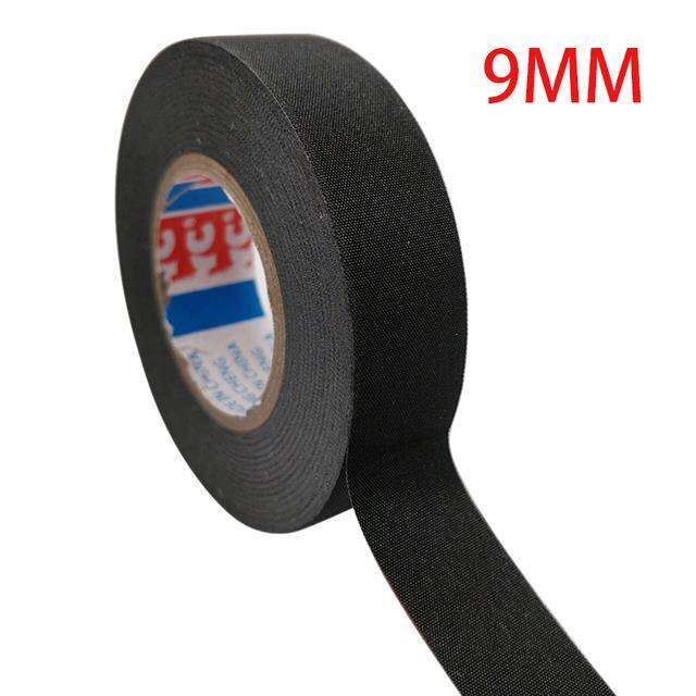 9-15-25mm-15m-heat-resistant-adhesive-cloth-fabric-tape-for-automotive-cable-tape-harness-wiring-loom-electrical-heat-tape