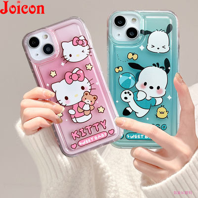 เคสโทรศัพท์รูปตัวการ์ตูนน่ารักสำหรับ เคส ไอโฟน 11 iPhone 11 เคสไอโฟนยอดฮิต12 13 14Pro Max 15 Plus เคสโทรศัพท์แบบใสน่ารักรันเวย์เจ้าหญิงซินนามอนคิตตี้ เคสไอโฟน เคสนิ่มเคสโทรศัพท์พื้นที่