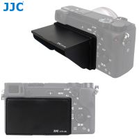 JJC ที่คลุมป้องกันหน้าจอ LCD ที่บังแดดสำหรับโซนี่ A6100 A6600 A6000 A6300 A6400 A6500ฟิล์มป้องกันอุปกรณ์เสริมกล้อง