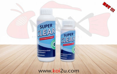 น้ำยากำจัดตะไคร่ Super Clearเป็น ผลิตภัณฑ์ที่กำจัดและควบคุมสาหร่ายเซลล์เดียว  ที่เป็นสาเหตุของปัญหาน้ำเขียวและตะไคร่น้ำ