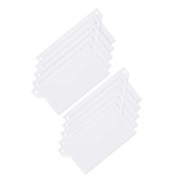 Plastic Base Plate 127mm Set of 10 Portable Vertical Blind Bottom Weights Slats